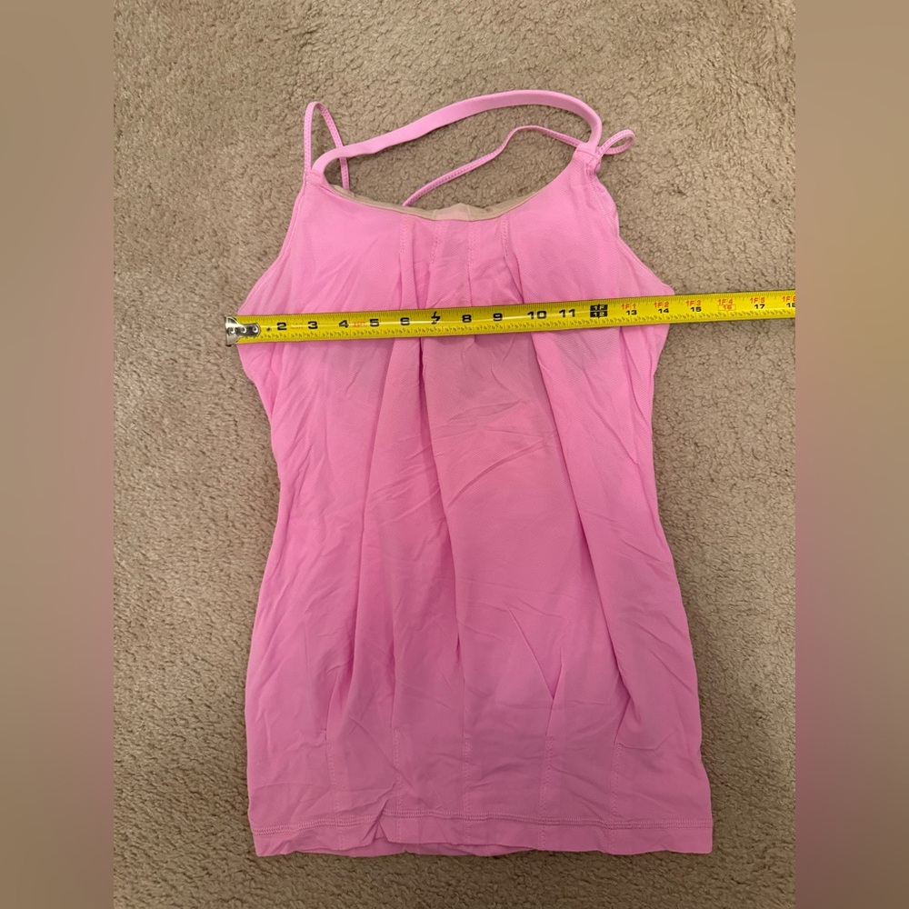 2 for $35 🩷💰✨ lululemon athletica Pink Open-Back Strappy Tank Top - Picture 8 of 8
